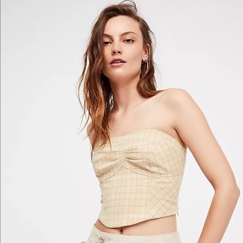 FREE PEOPLE ❤️‍🔥 STRAPLESS TOP NWT SIZE SMALL